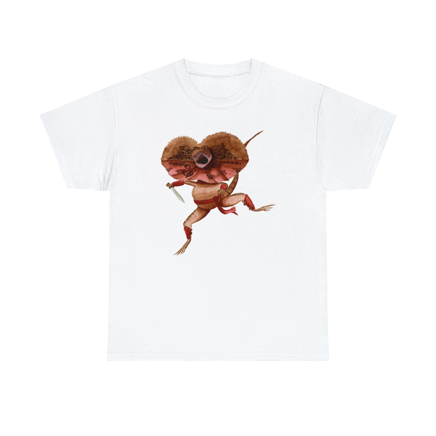 Fighter Frill-Necked Lizard Unisex Tee