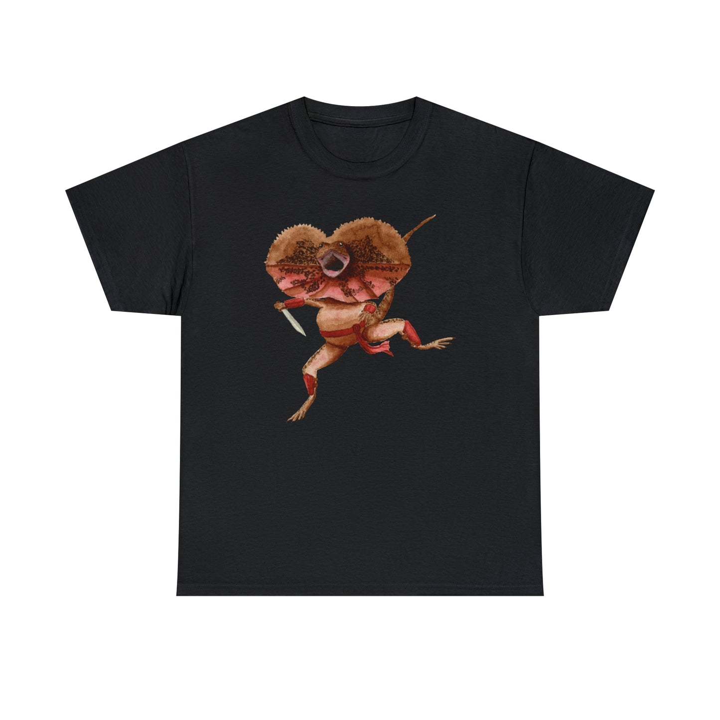 Fighter Frill-Necked Lizard Unisex Tee