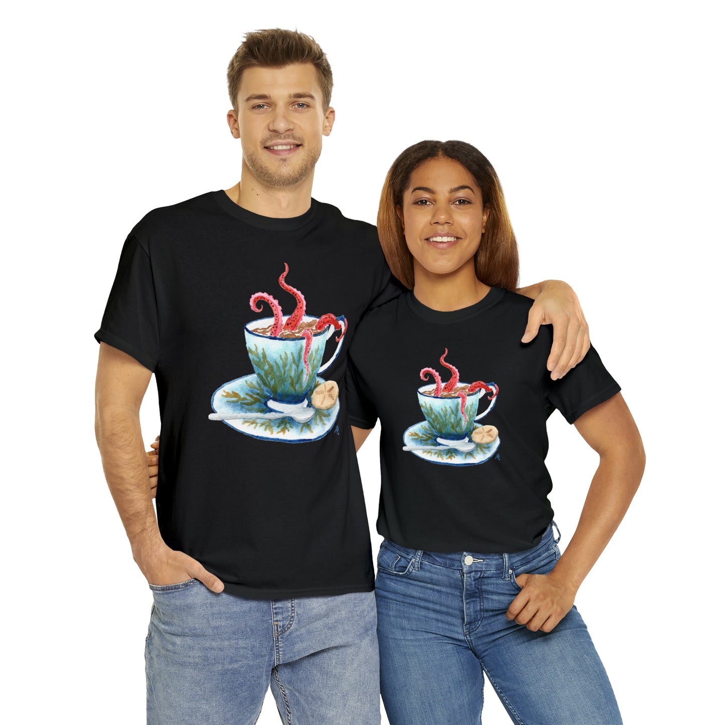 Teacup Octopus Unisex Tee