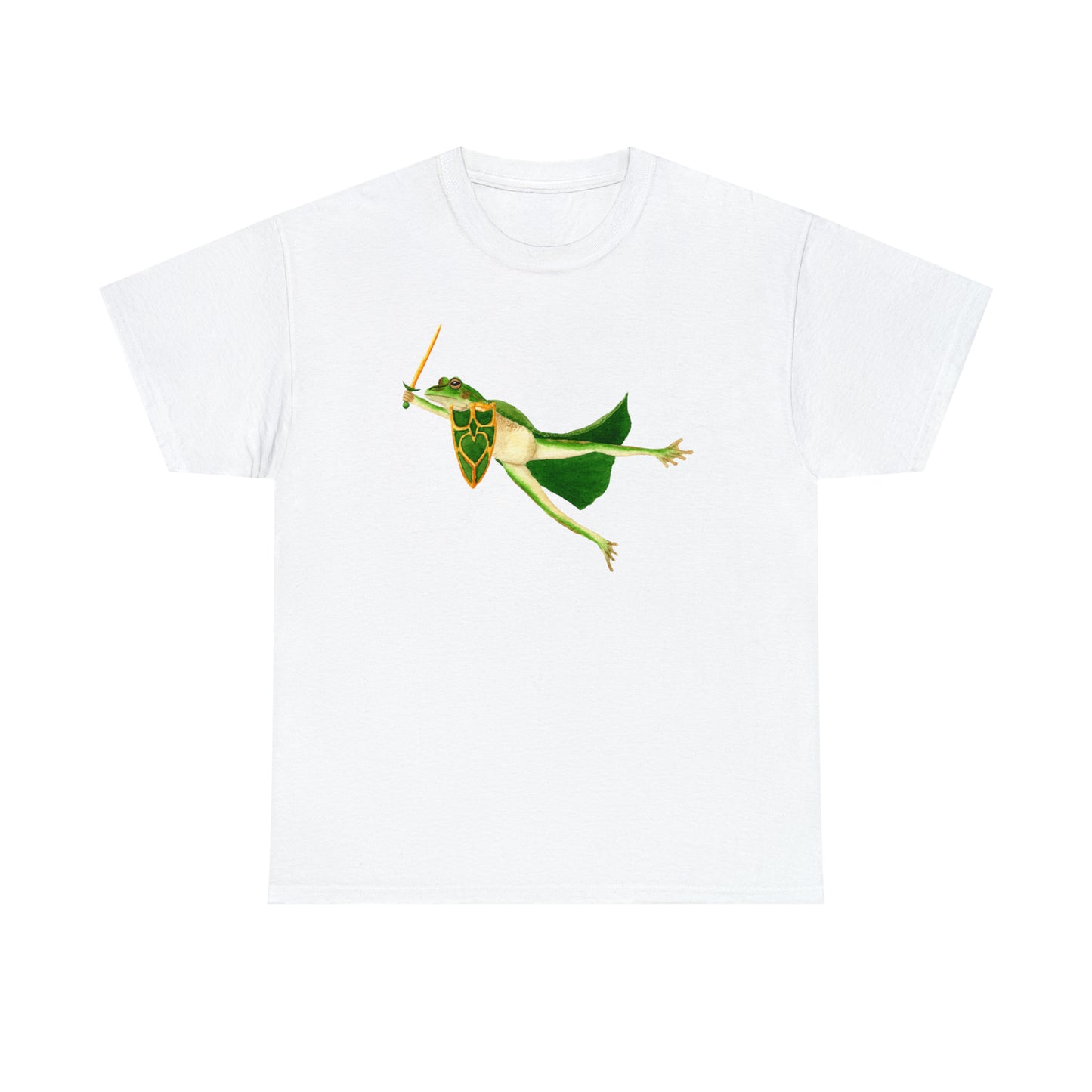 Paladin Green and Gold Bell Frog Unisex Tee