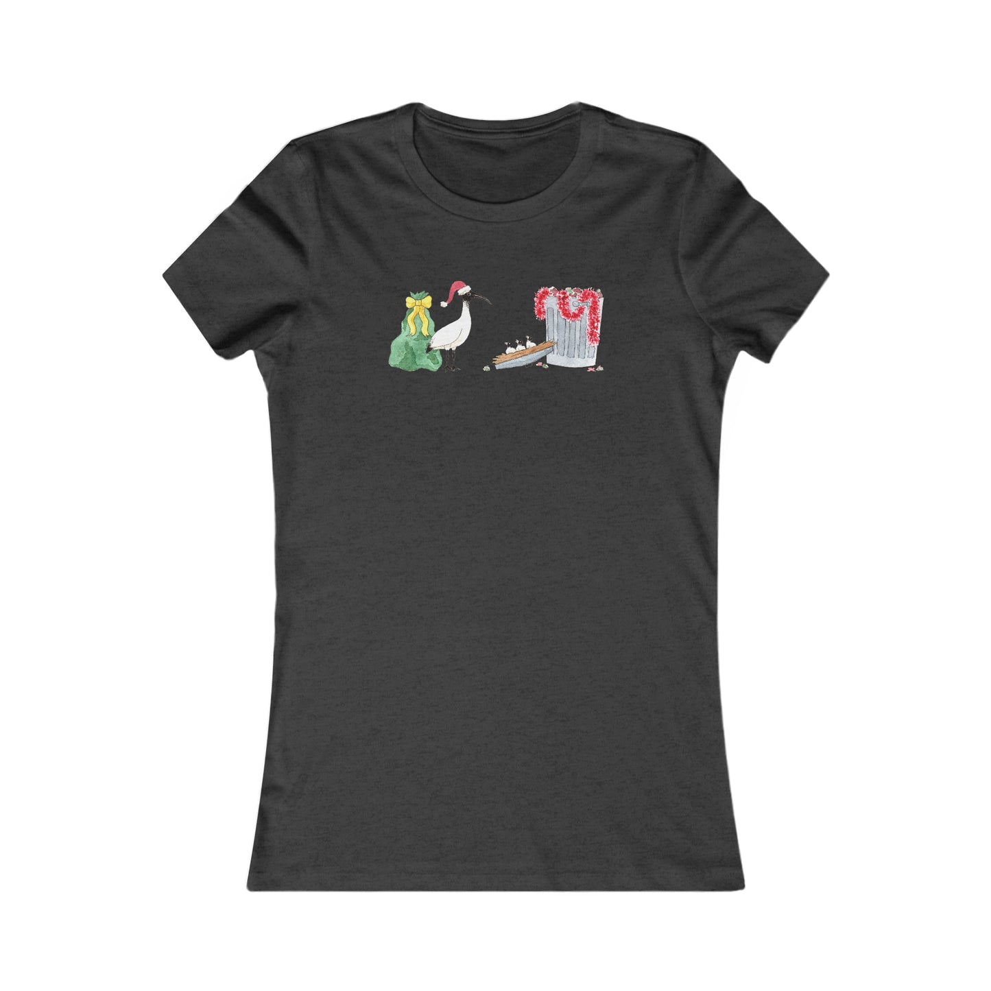 Bin Chicks' First Christmas Women's Tee