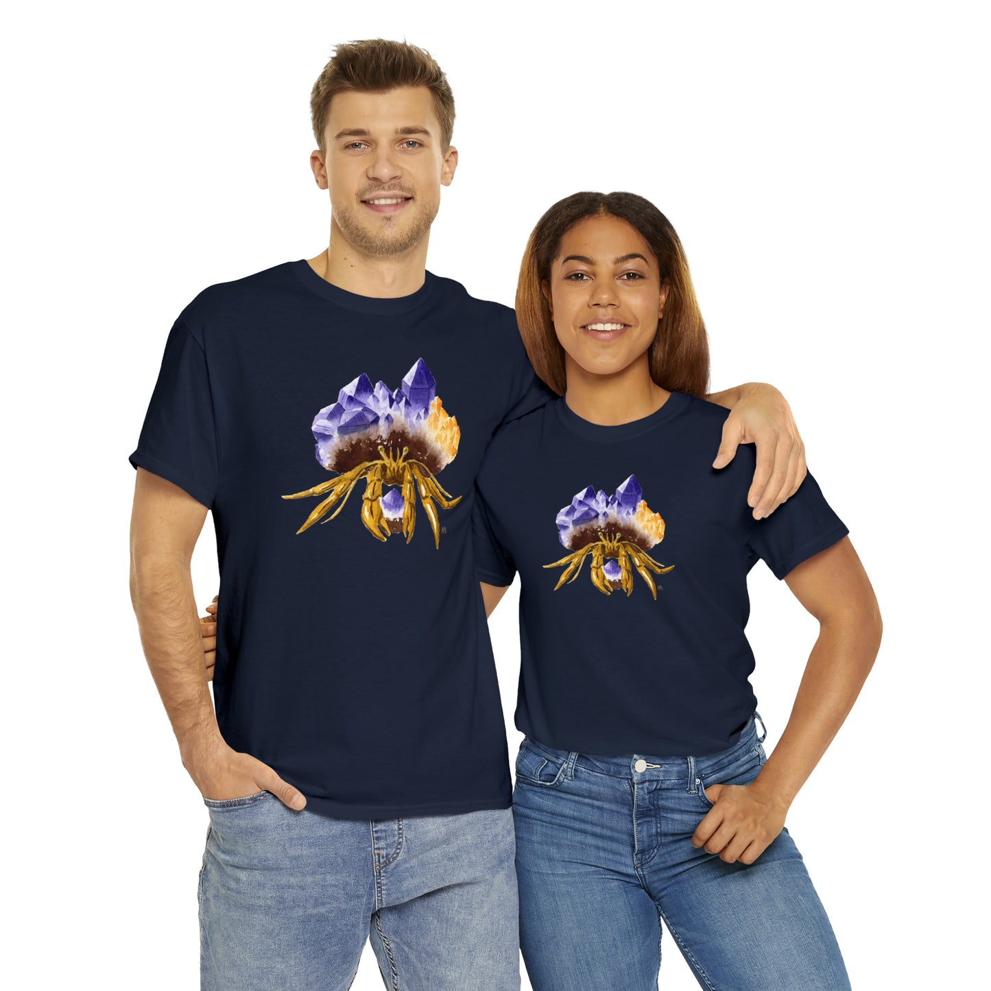 Ametrine Crab Unisex Tee