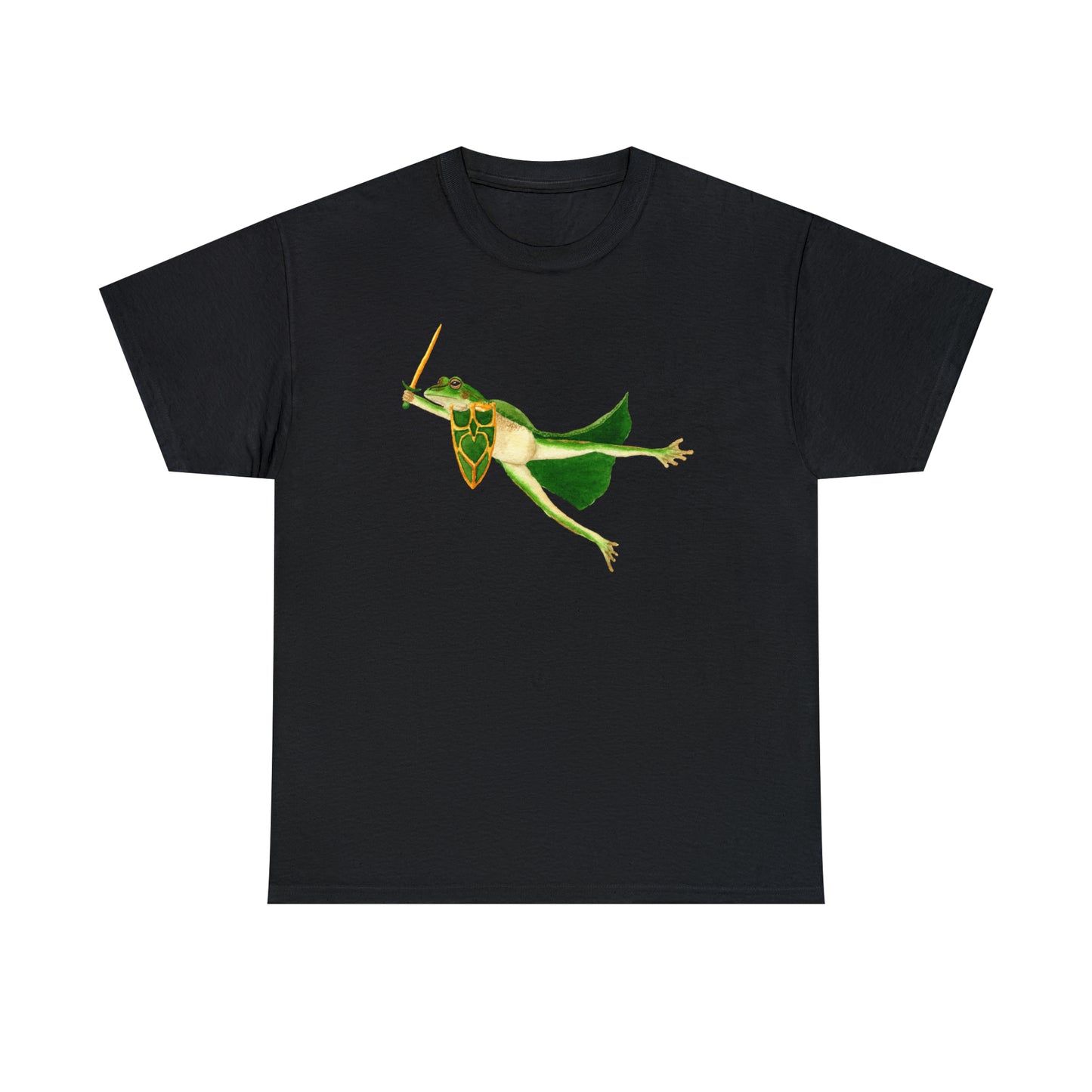 Paladin Green and Gold Bell Frog Unisex Tee