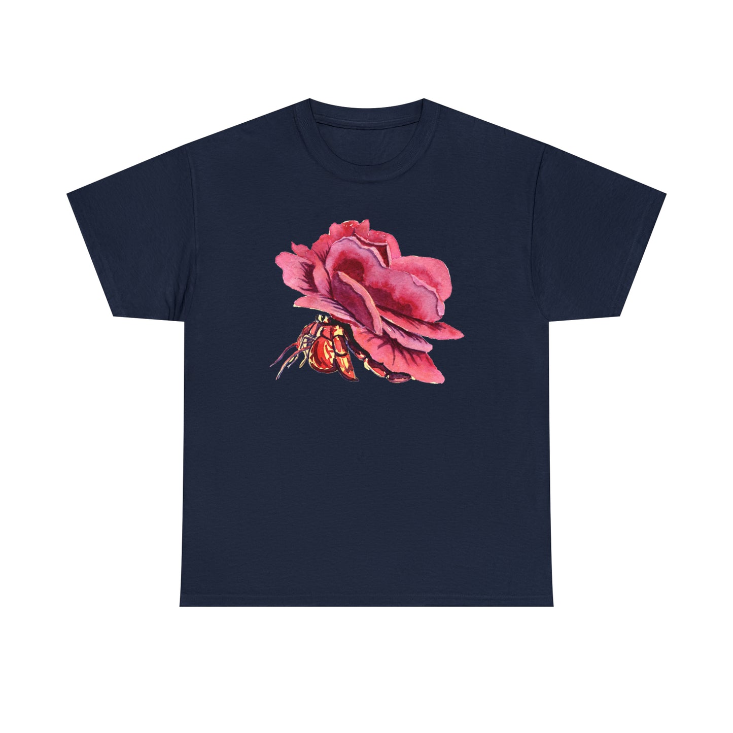 Rose Crab Unisex Tee