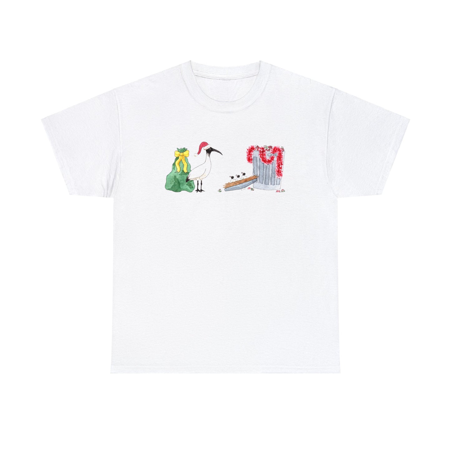 Bin Chicks' First Christmas Unisex Tee