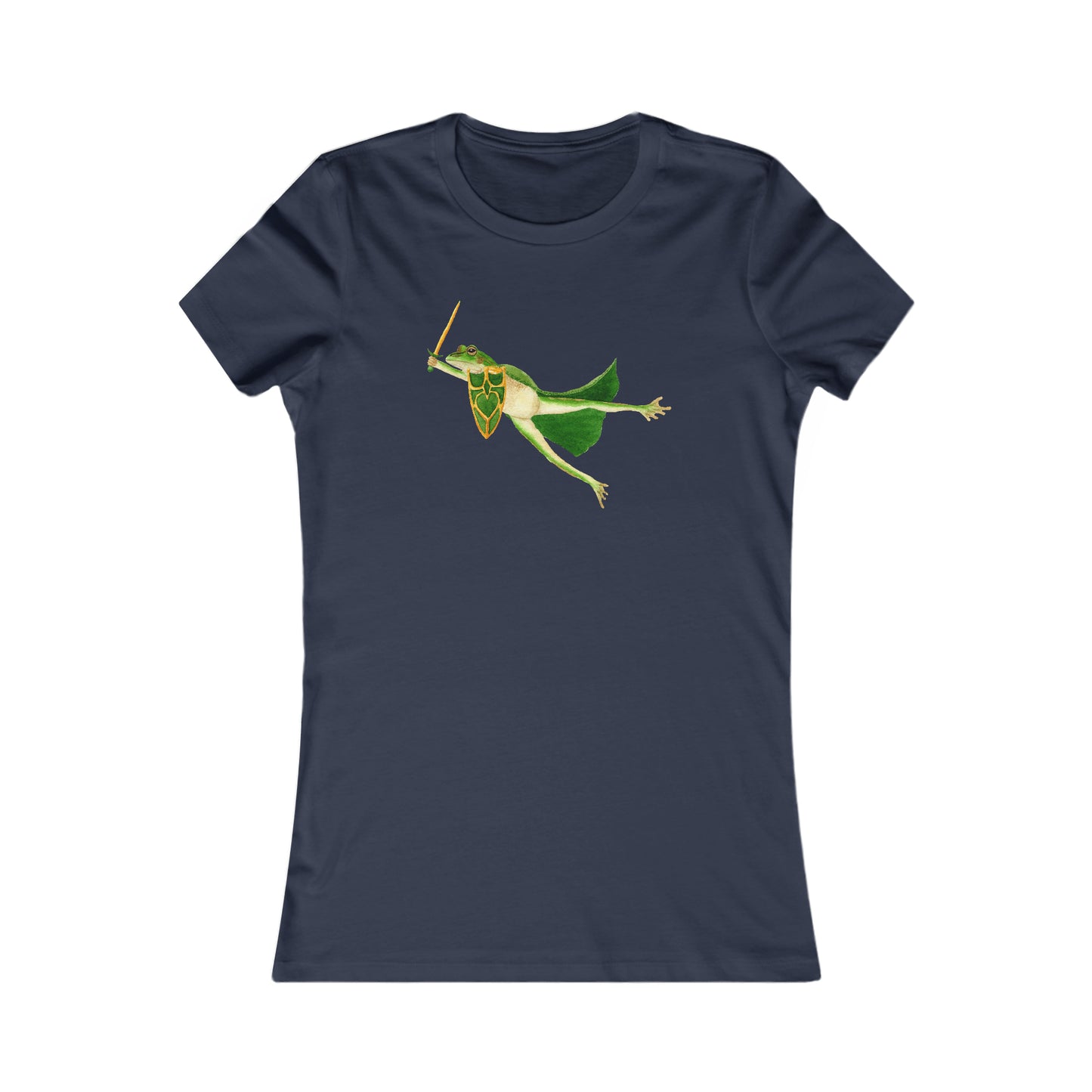 Paladin Green and Gold Bell Frog Women's Tee