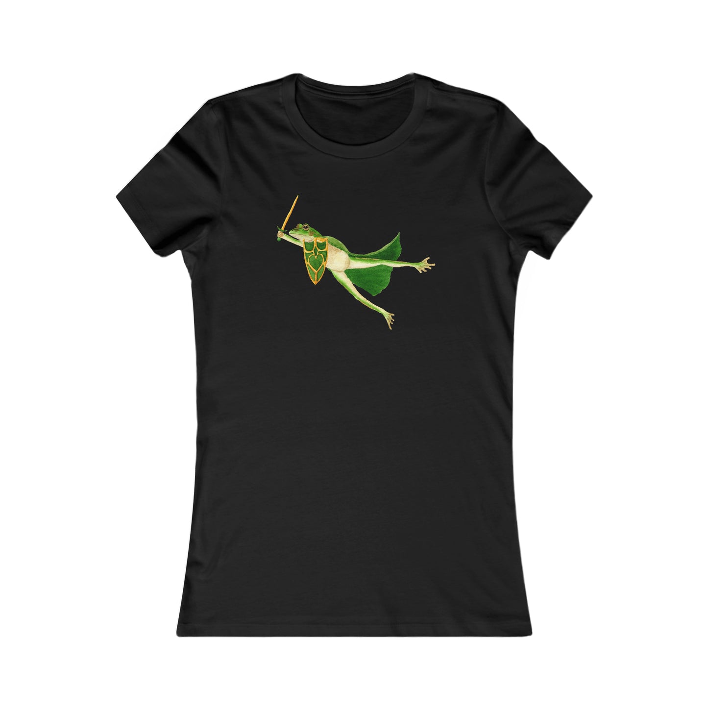Paladin Green and Gold Bell Frog Women's Tee