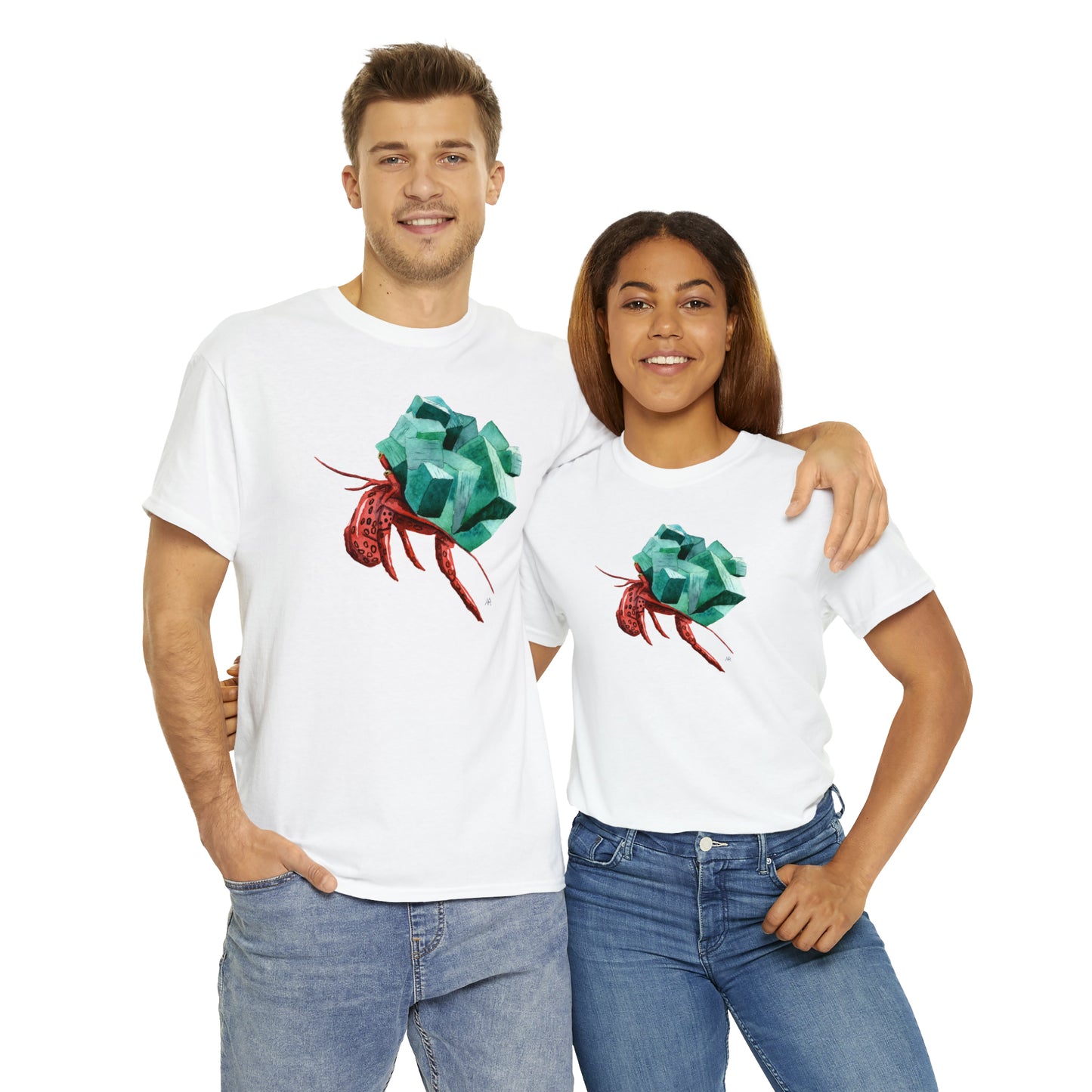 Fluorite Crab Unisex Tee
