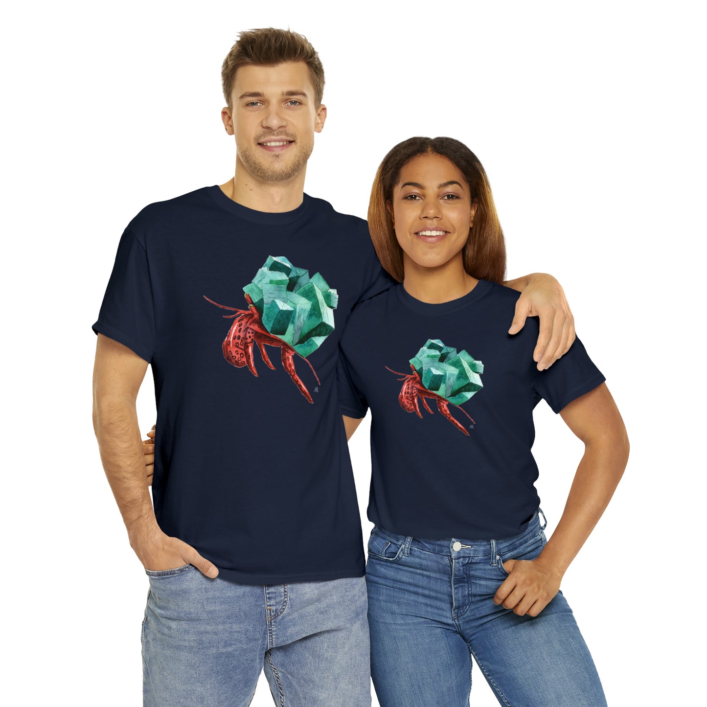 Fluorite Crab Unisex Tee