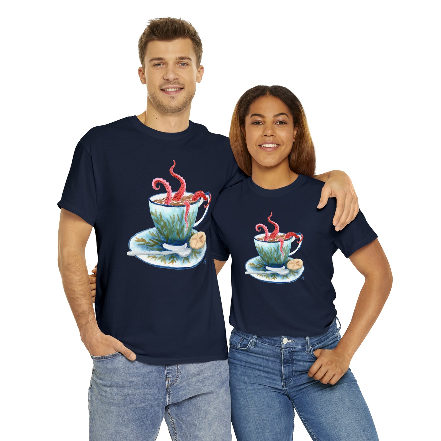 Teacup Octopus Unisex Tee