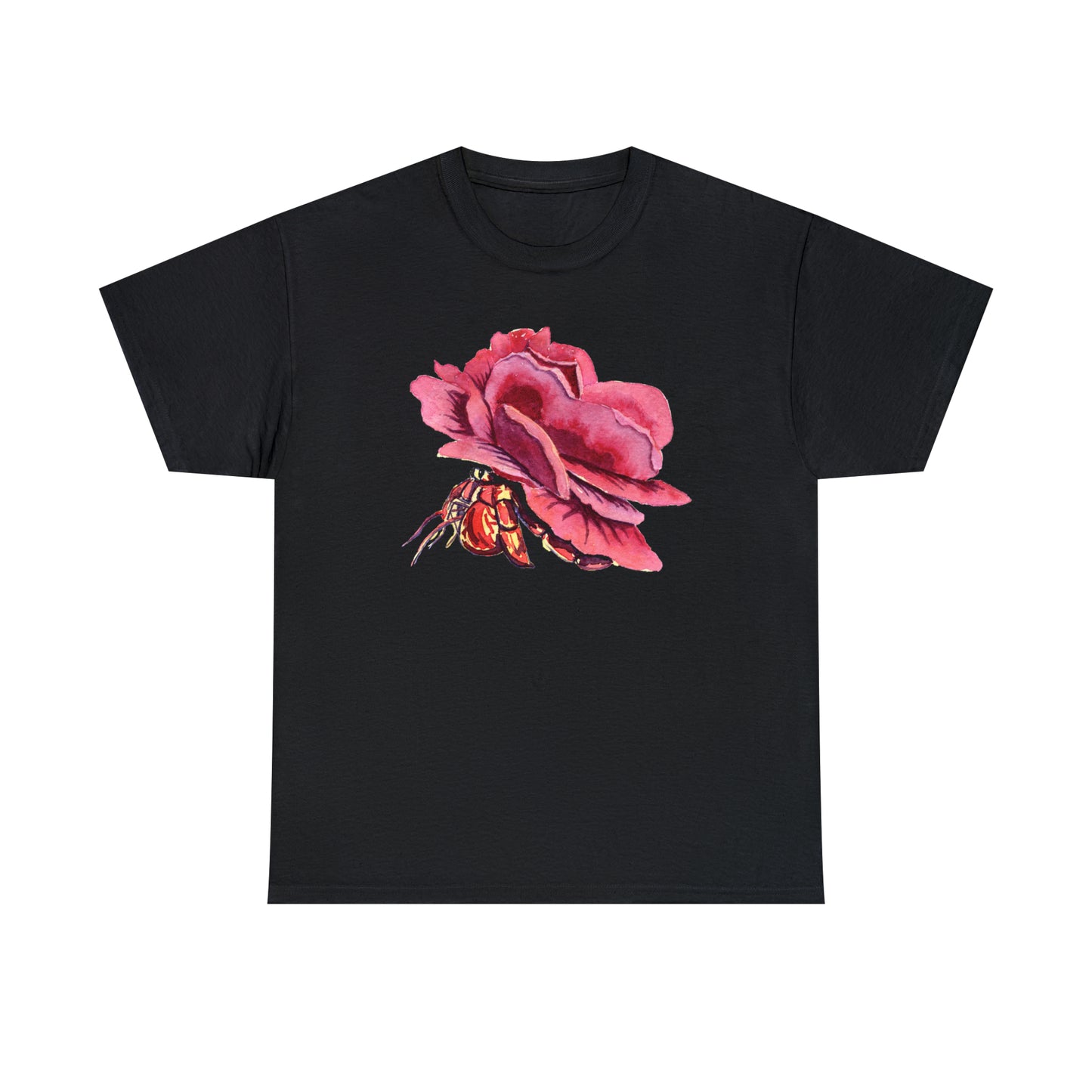 Rose Crab Unisex Tee