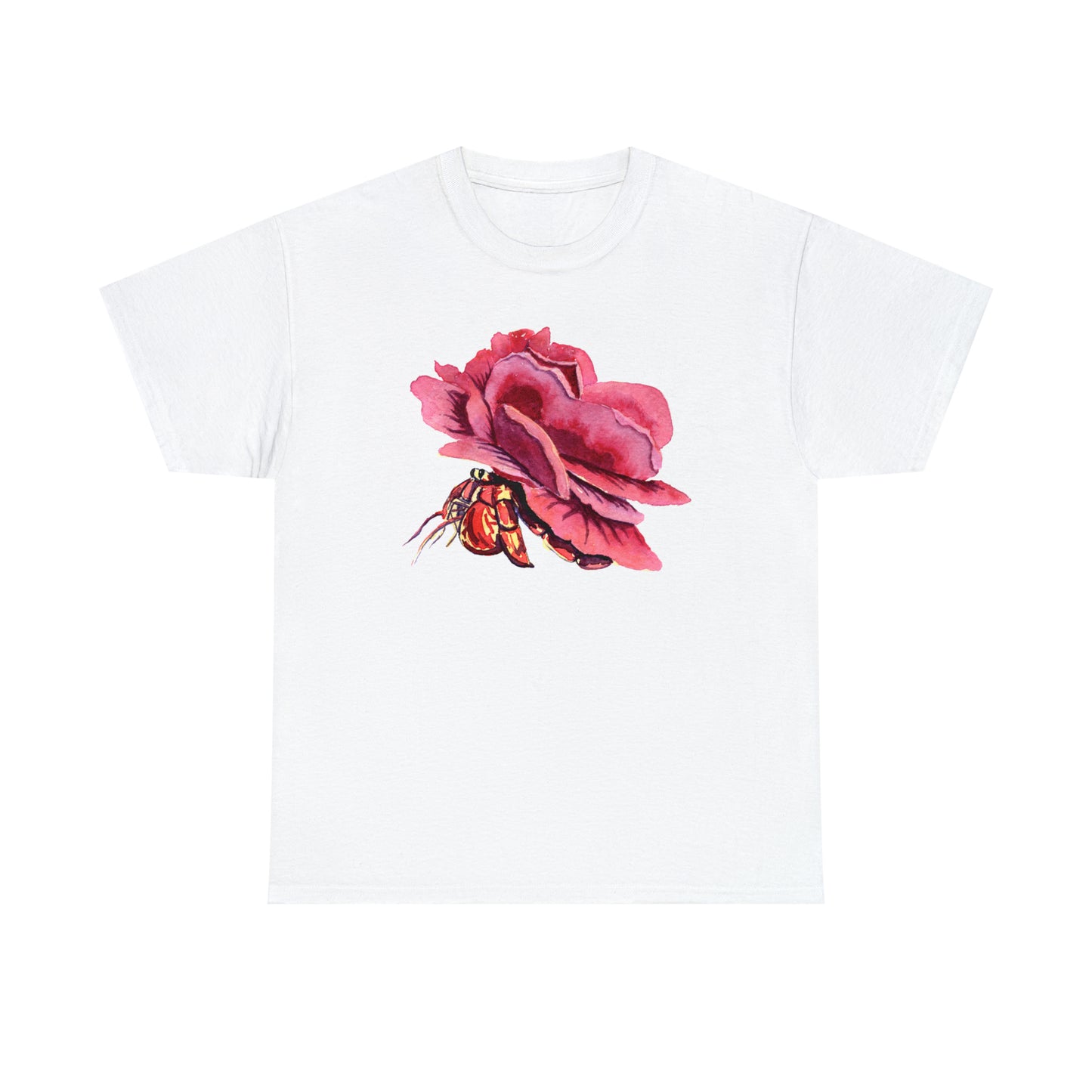 Rose Crab Unisex Tee