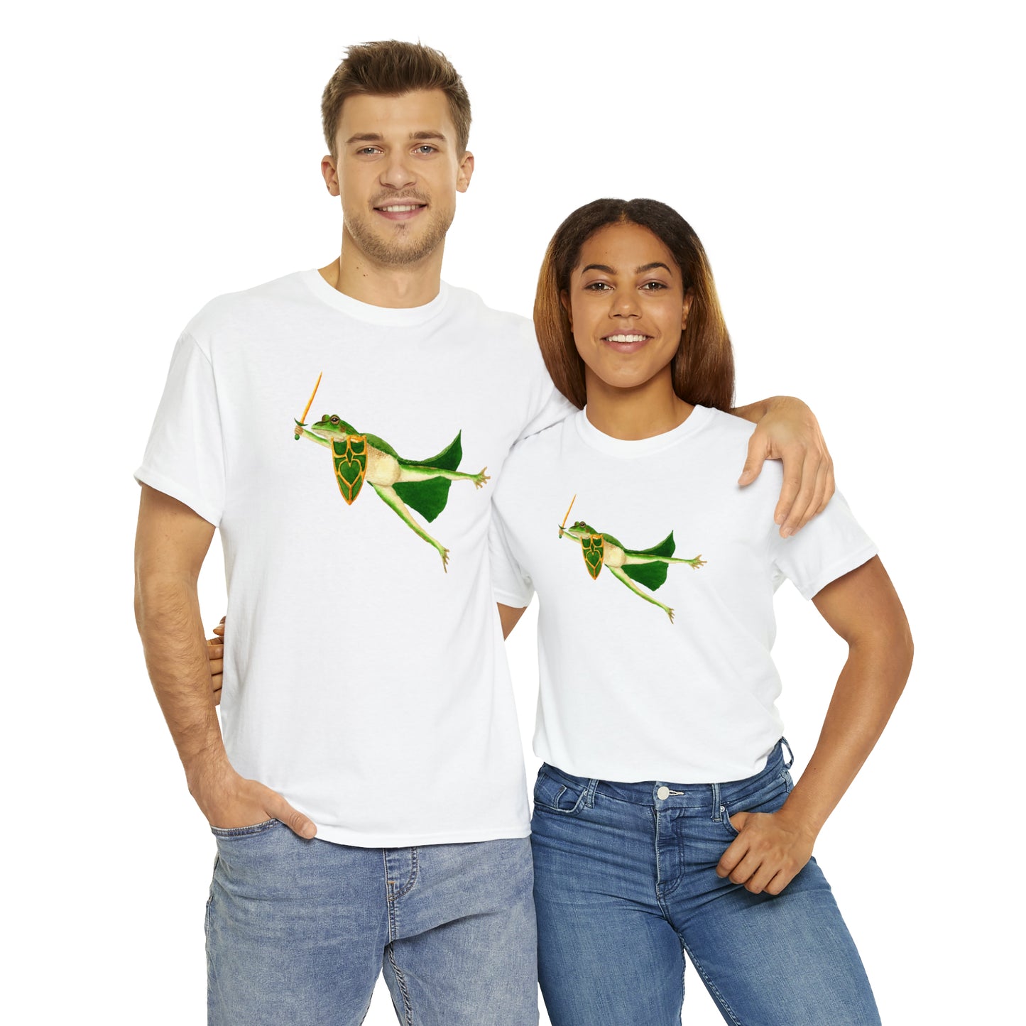 Paladin Green and Gold Bell Frog Unisex Tee