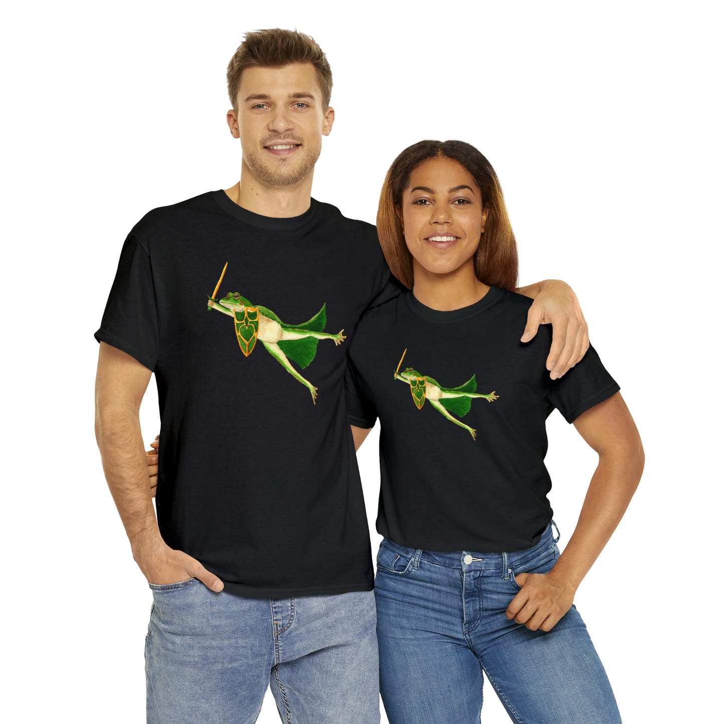 Paladin Green and Gold Bell Frog Unisex Tee
