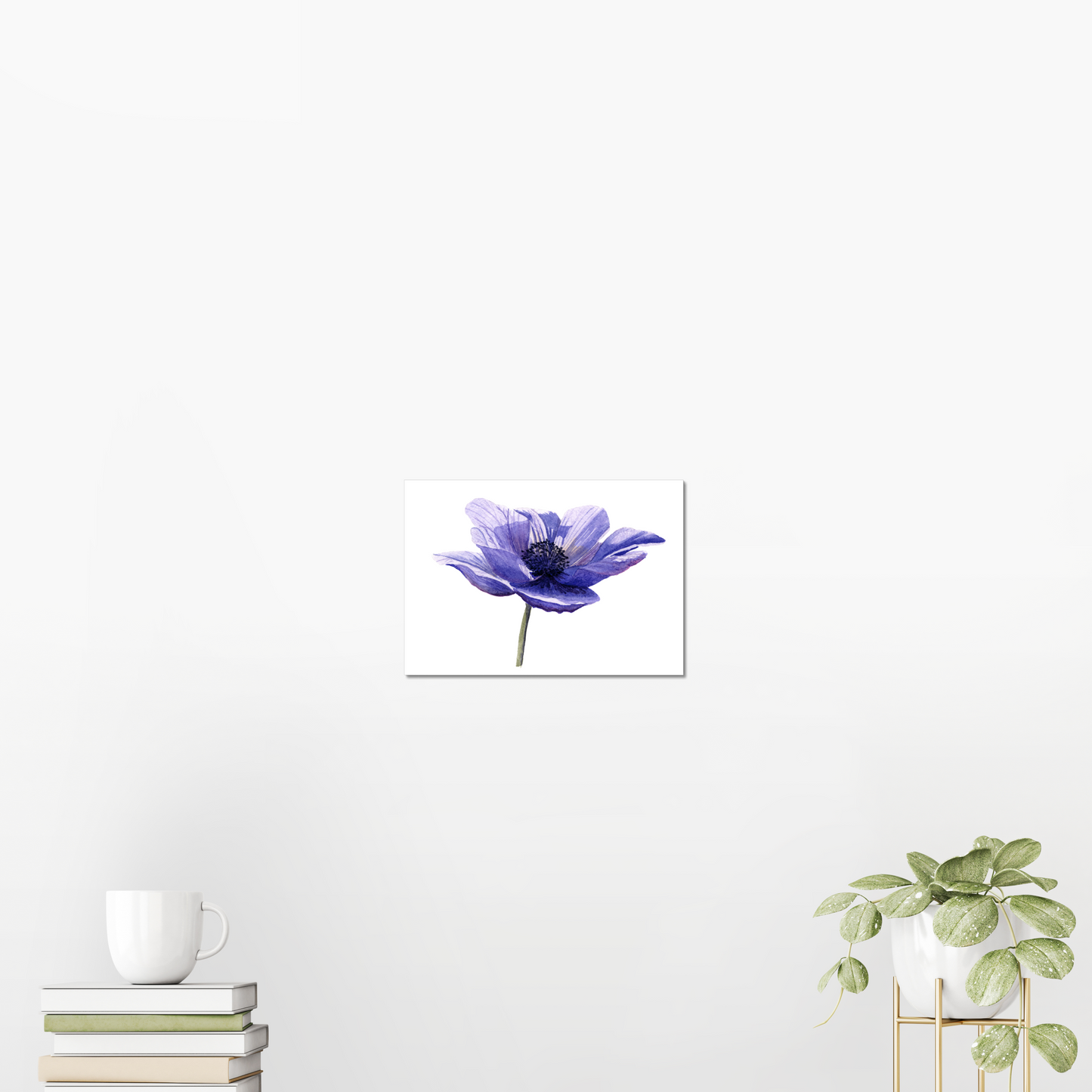 Purple Anemone Giclée Art Print