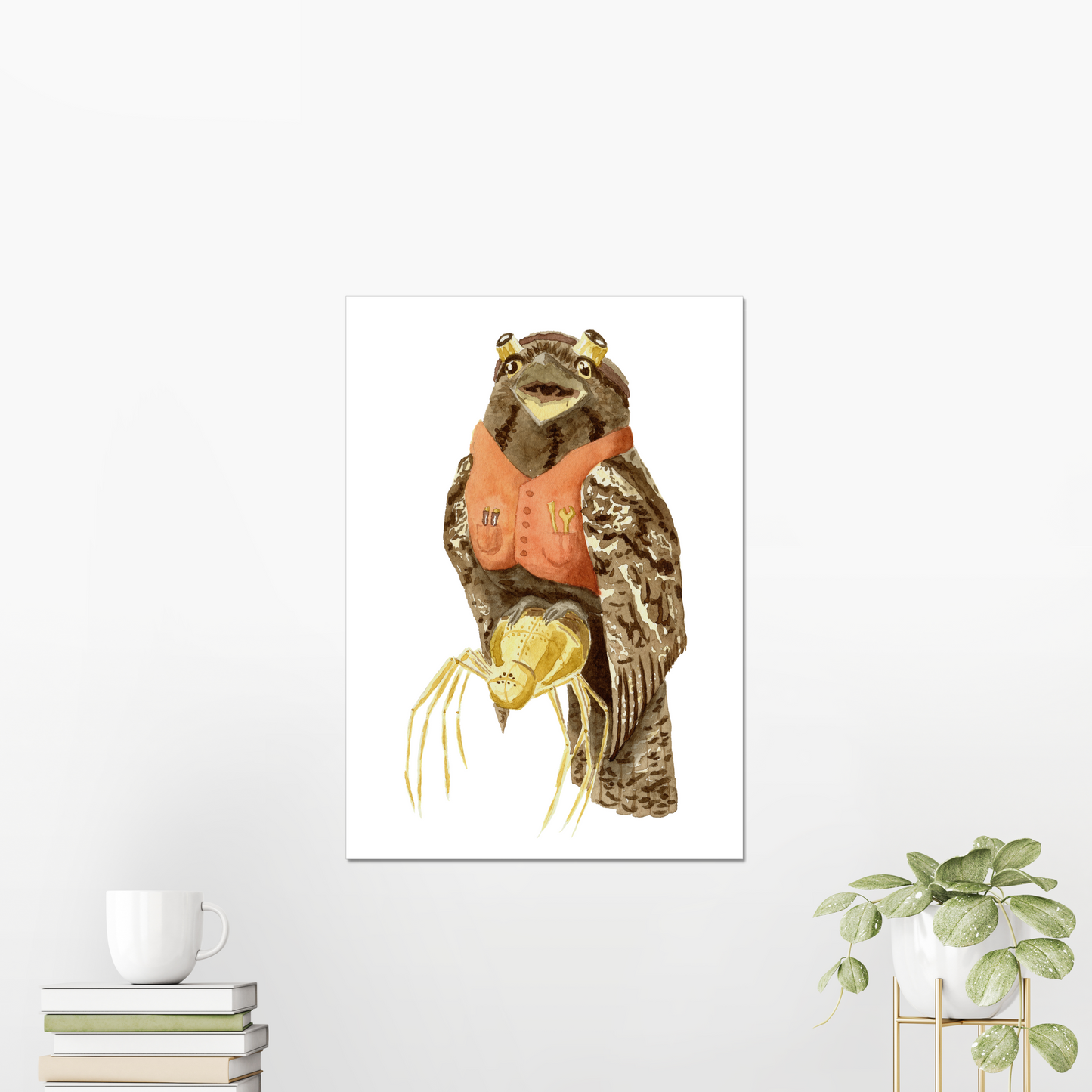 Artificer Tawny Frogmouth Giclée Art Print