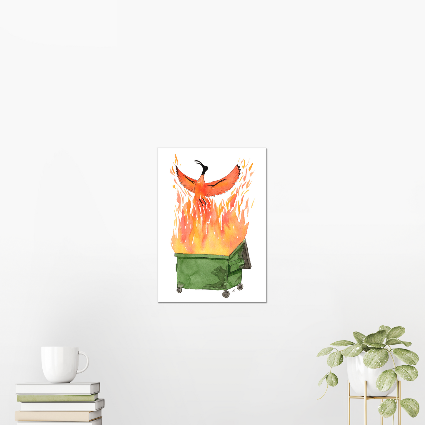 Bin Phoenix Giclée Art Print