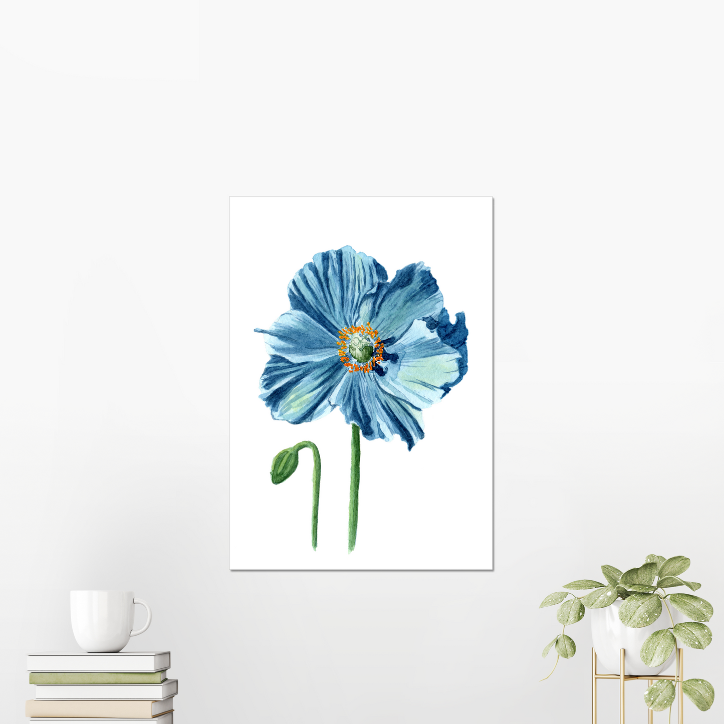 Blue Himalayan Poppy Giclée Art Print