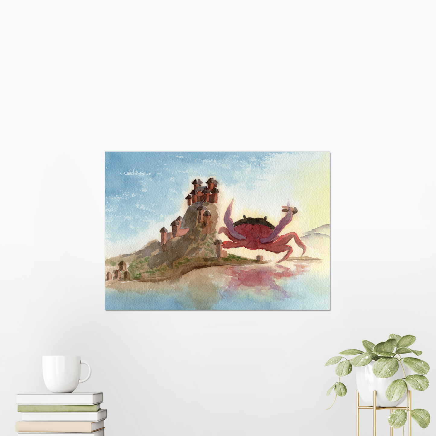 Oh Crab Giclée Art Print