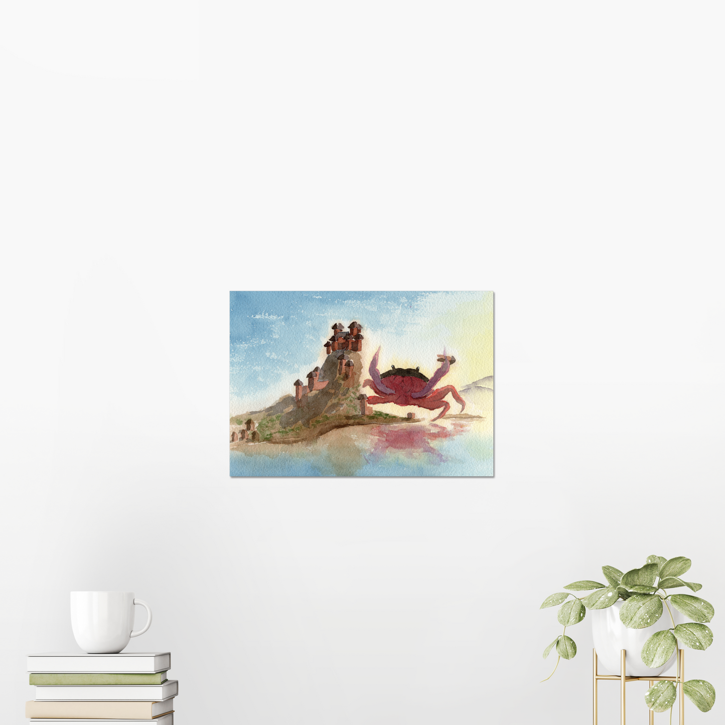 Oh Crab Giclée Art Print