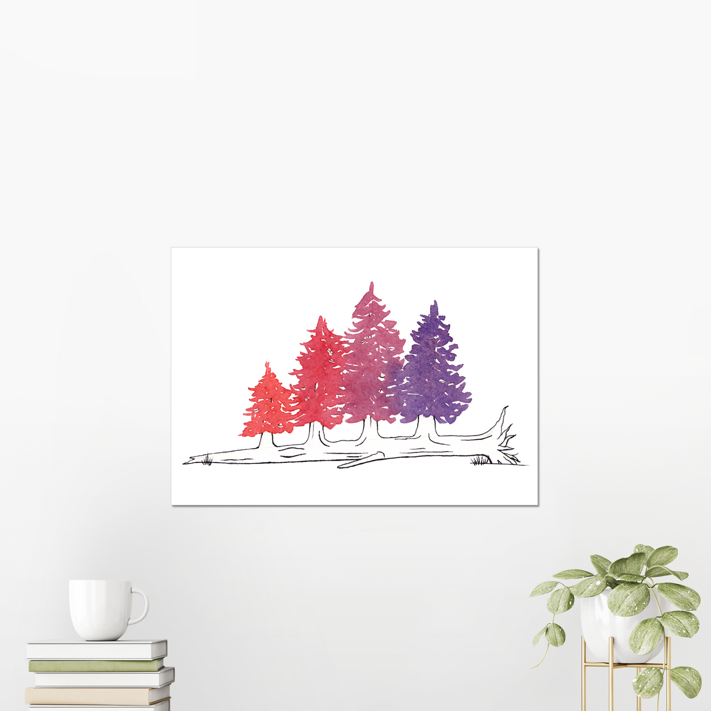 Perseverant Pine Giclée Art Print