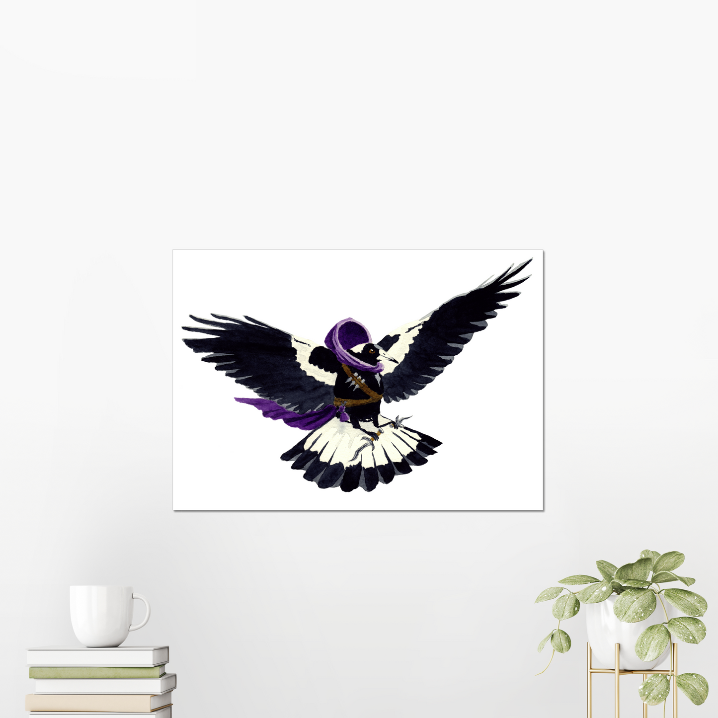 Rogue Magpie Giclée Art Print