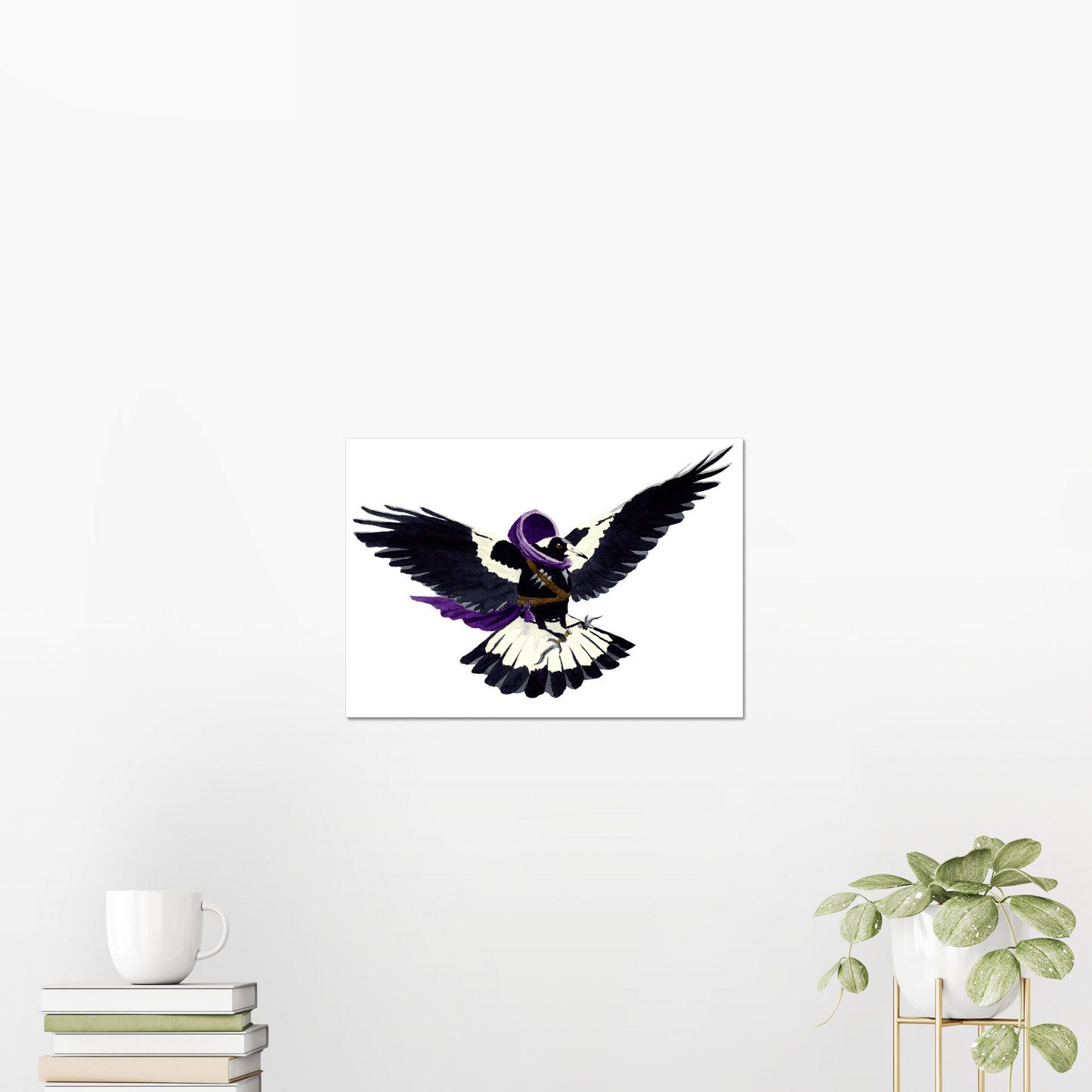 Rogue Magpie Giclée Art Print