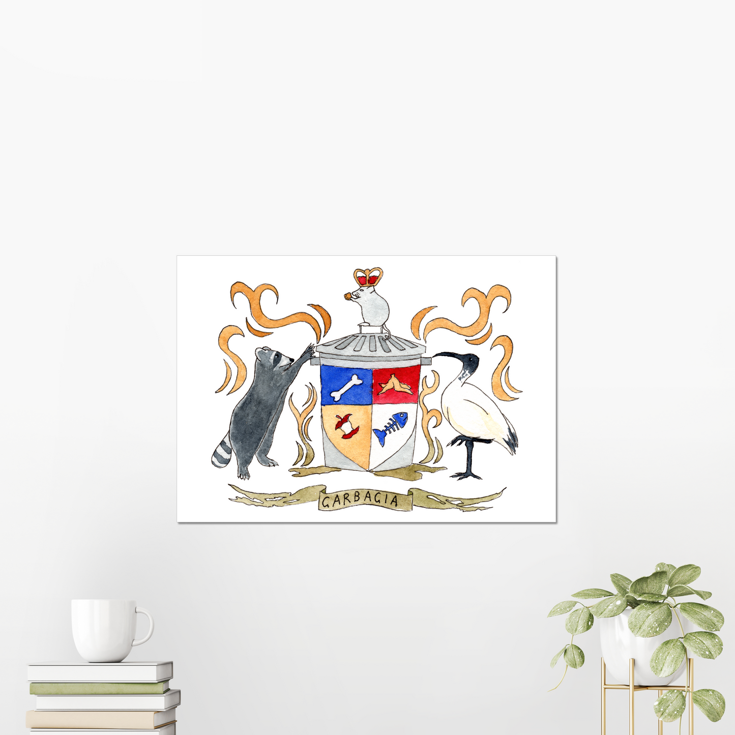 Trash Nation Giclée Art Print