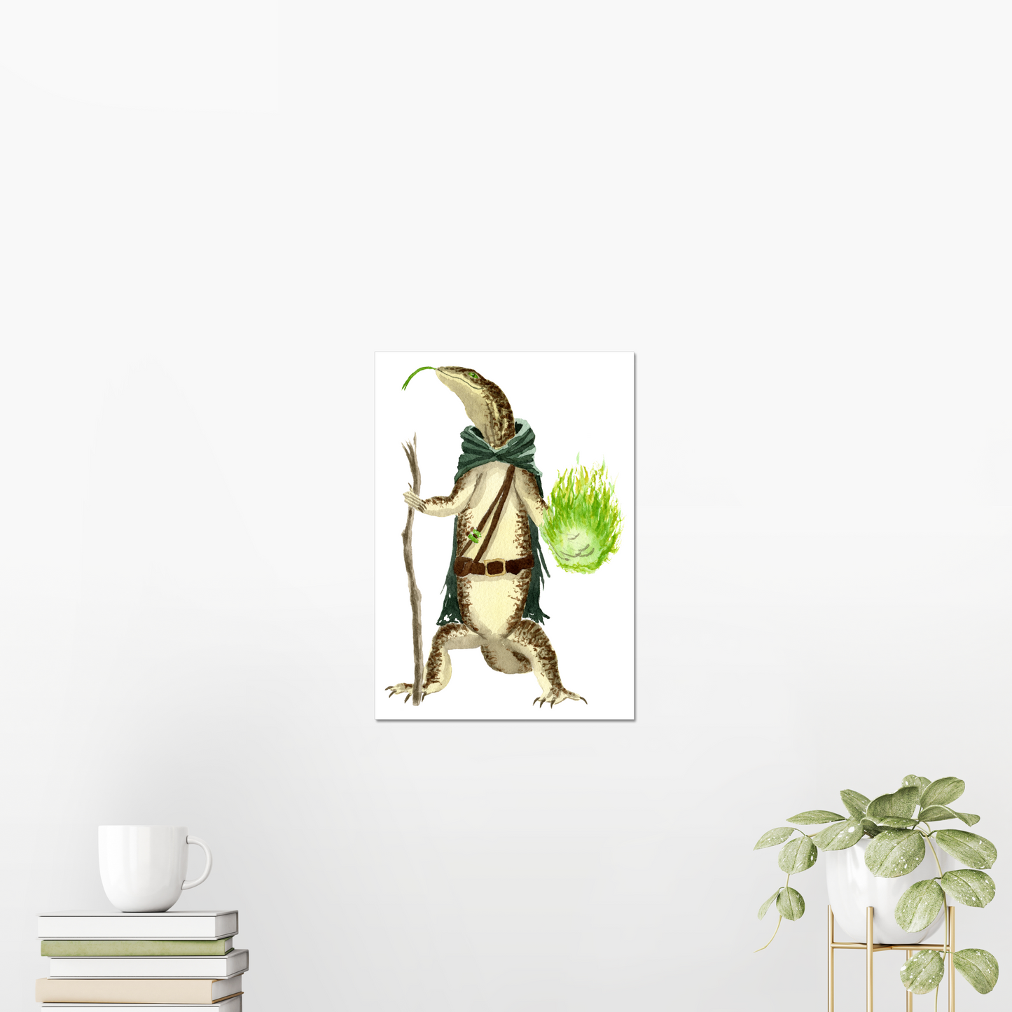 Warlock Goanna Giclée Art Print