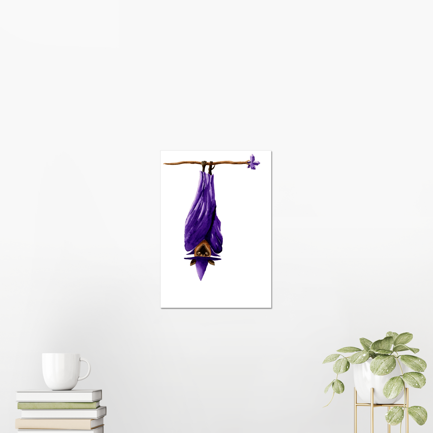 Wizard Flying Fox Giclée Art Print