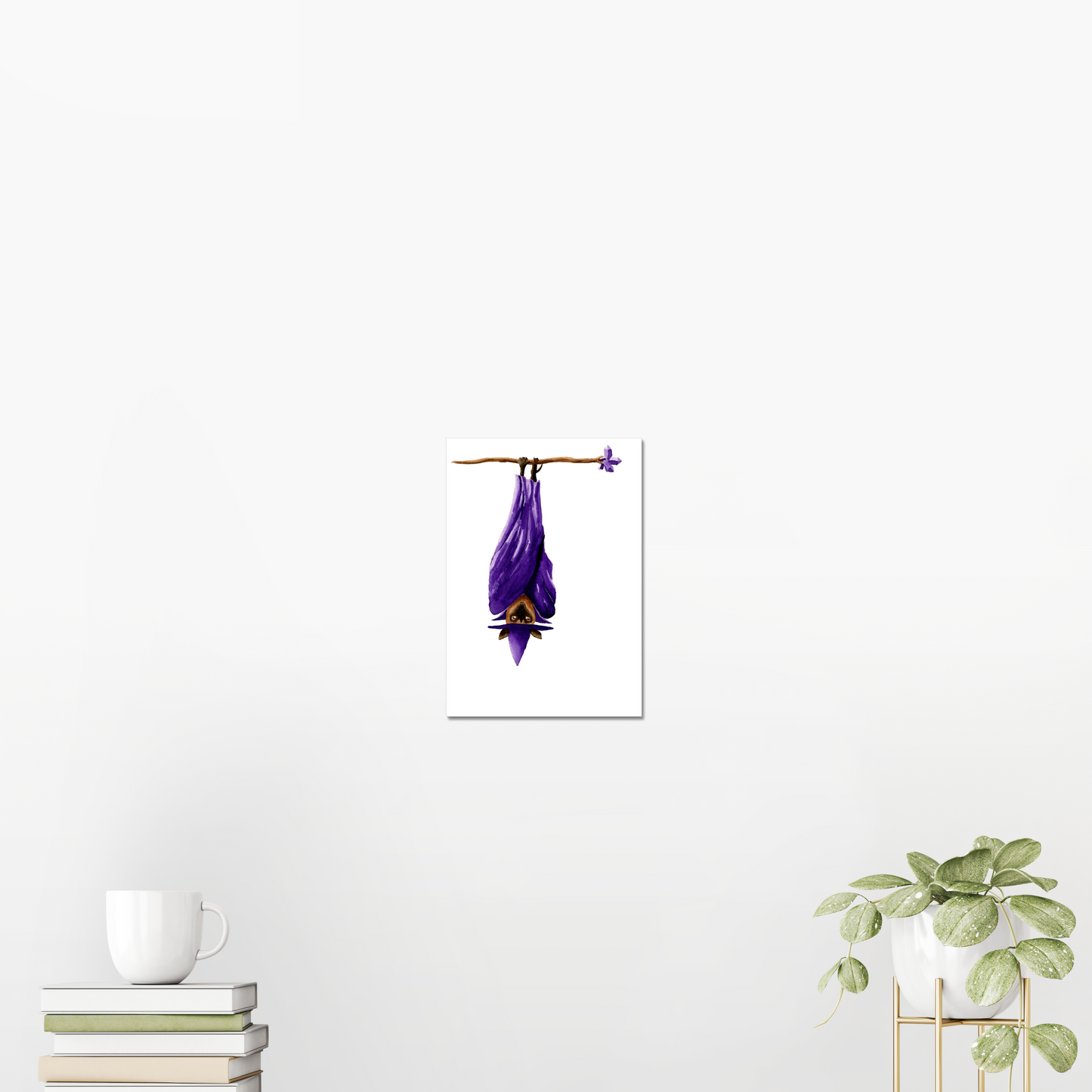Wizard Flying Fox Giclée Art Print
