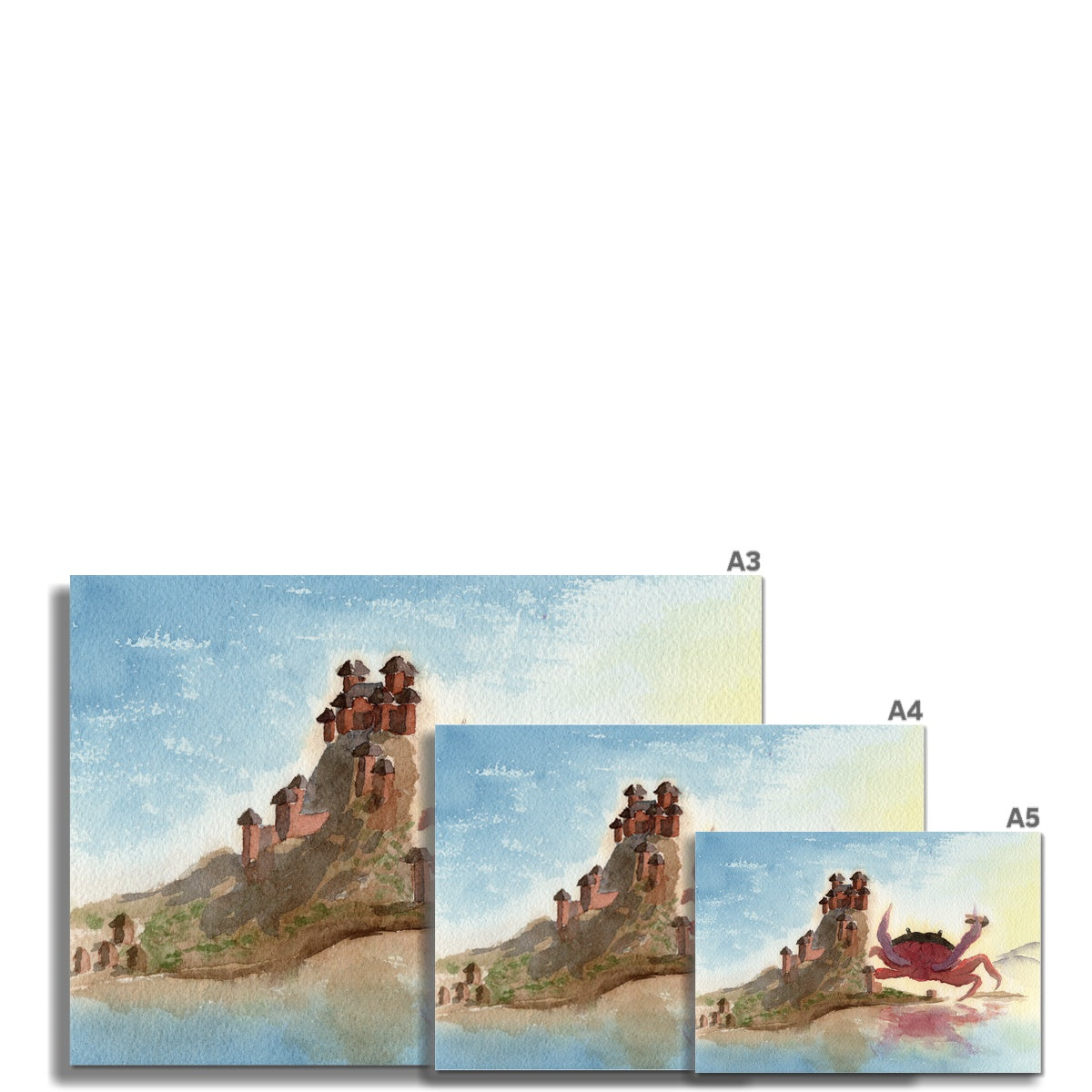 Oh Crab Giclée Art Print