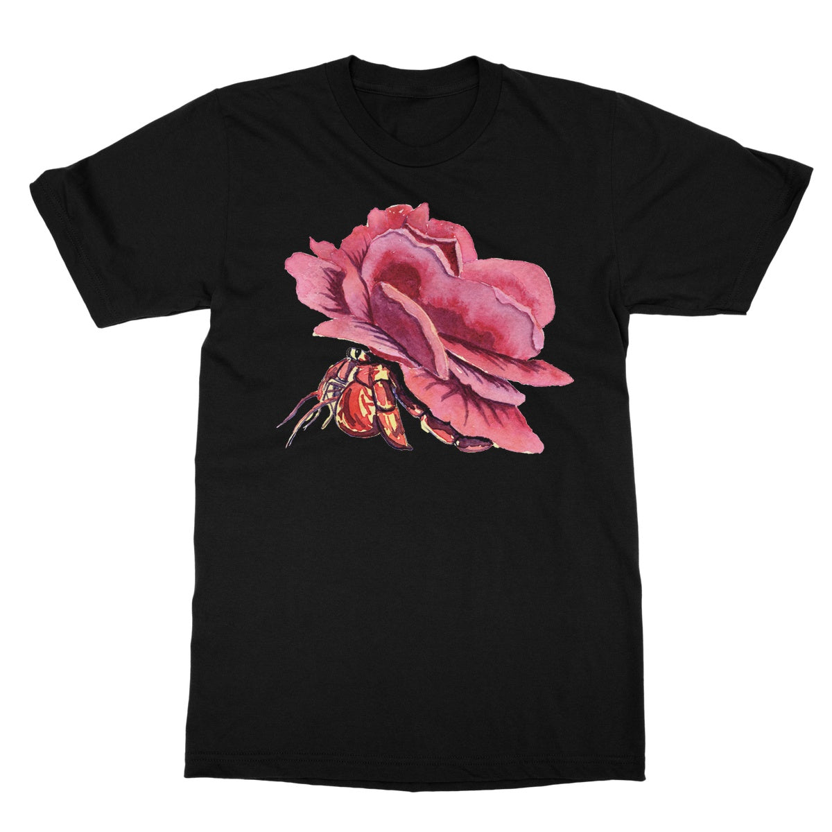 Rose Crab Unisex T-Shirt