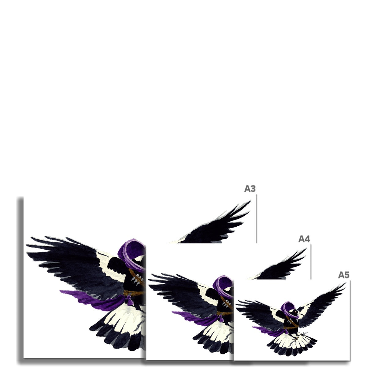 Rogue Magpie Giclée Art Print