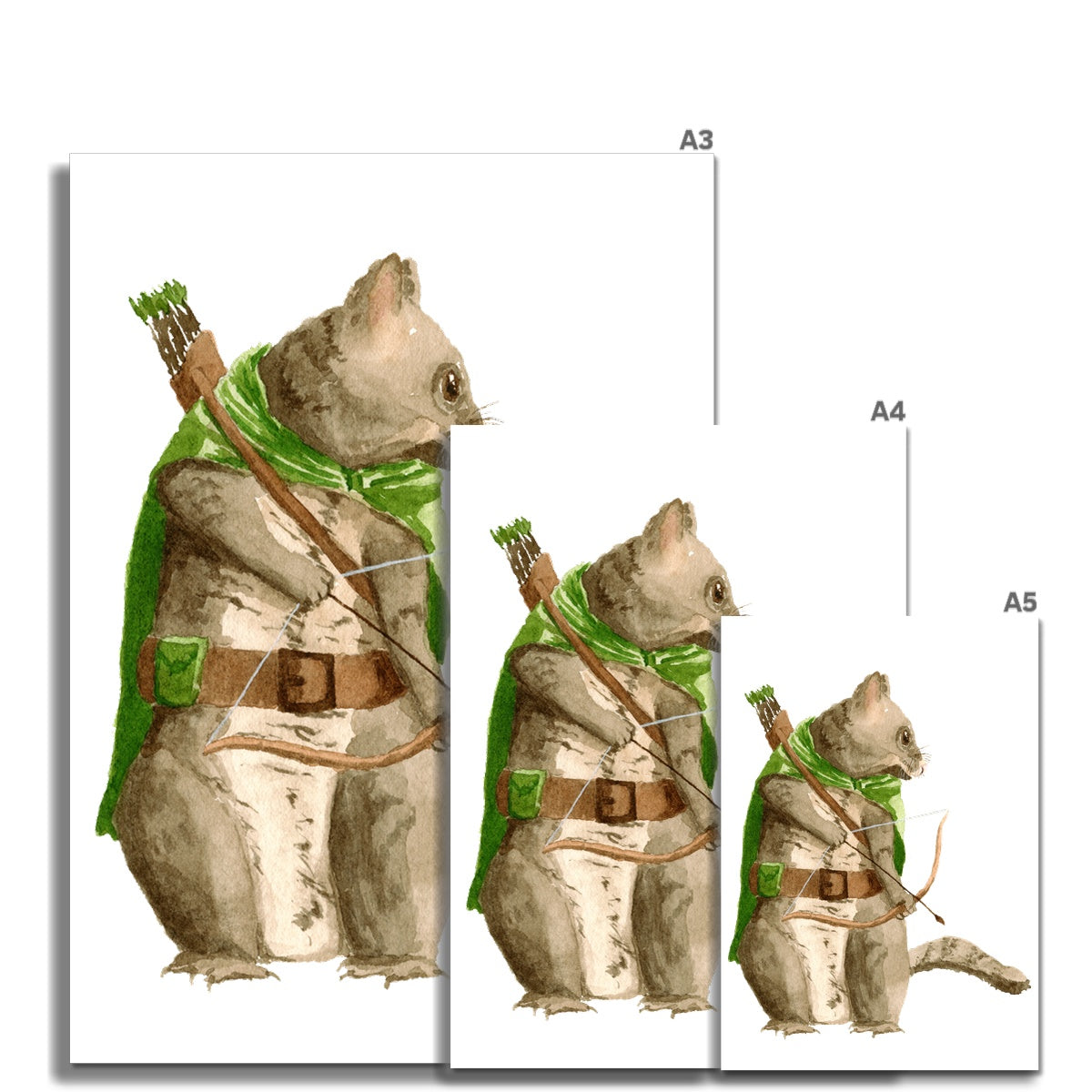 Ranger Brushtail Possum Giclée Art Print