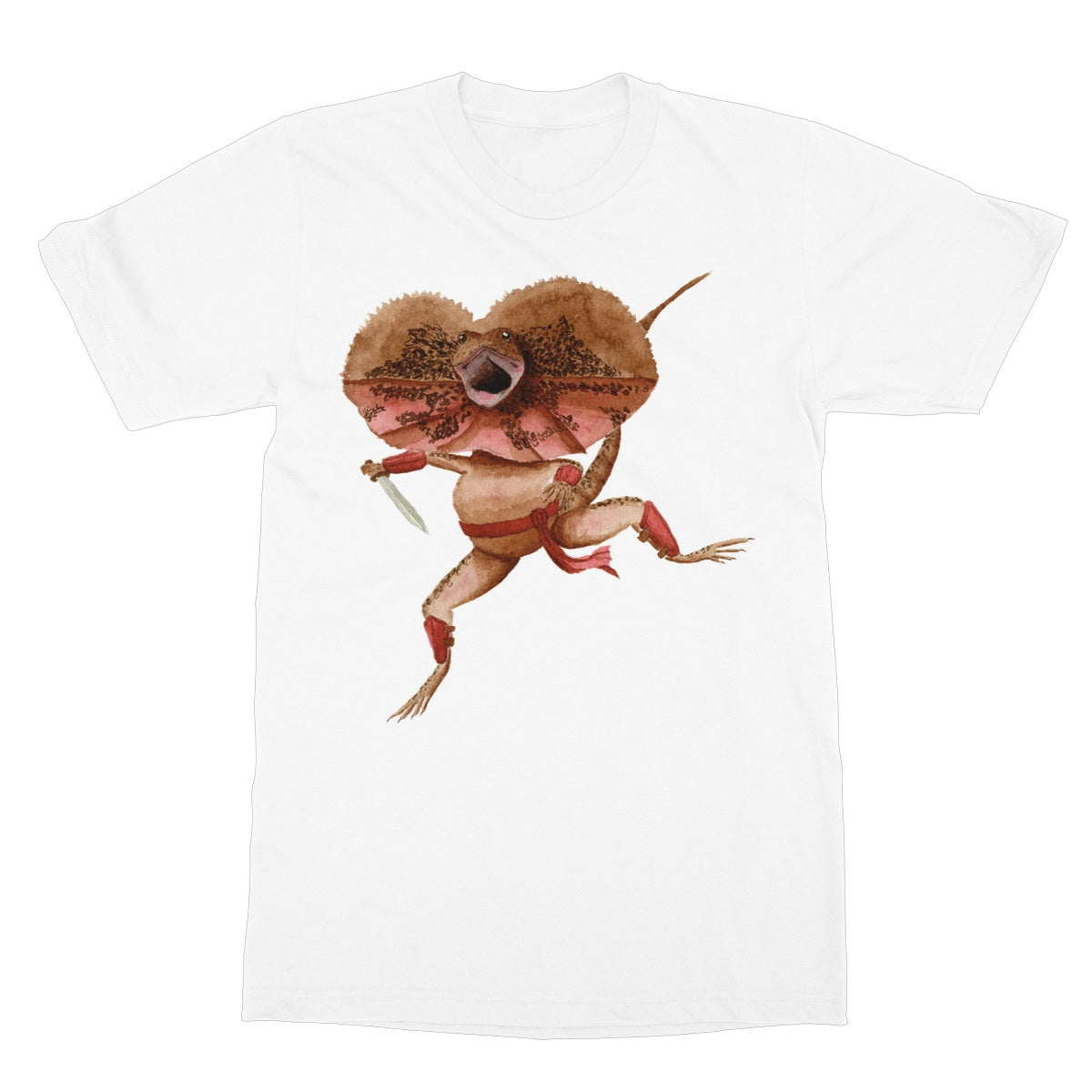 Fighter Frill-Necked Lizard Unisex T-Shirt