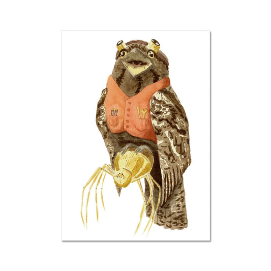 Artificer Tawny Frogmouth Giclée Art Print