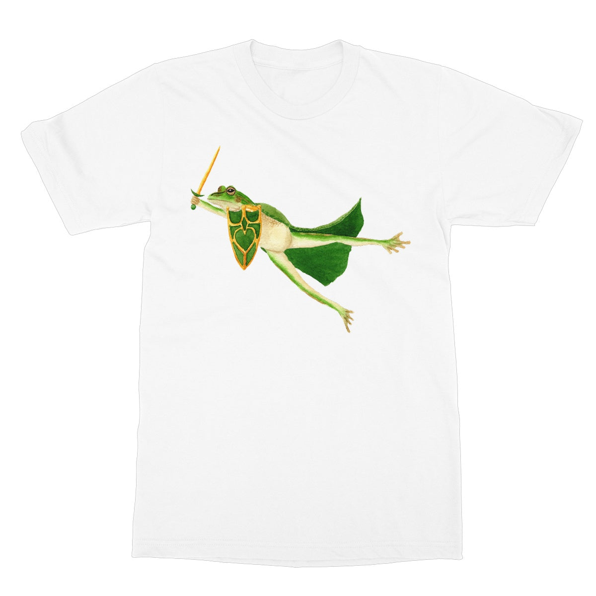 Paladin Green and Gold Bell Frog Unisex T-Shirt