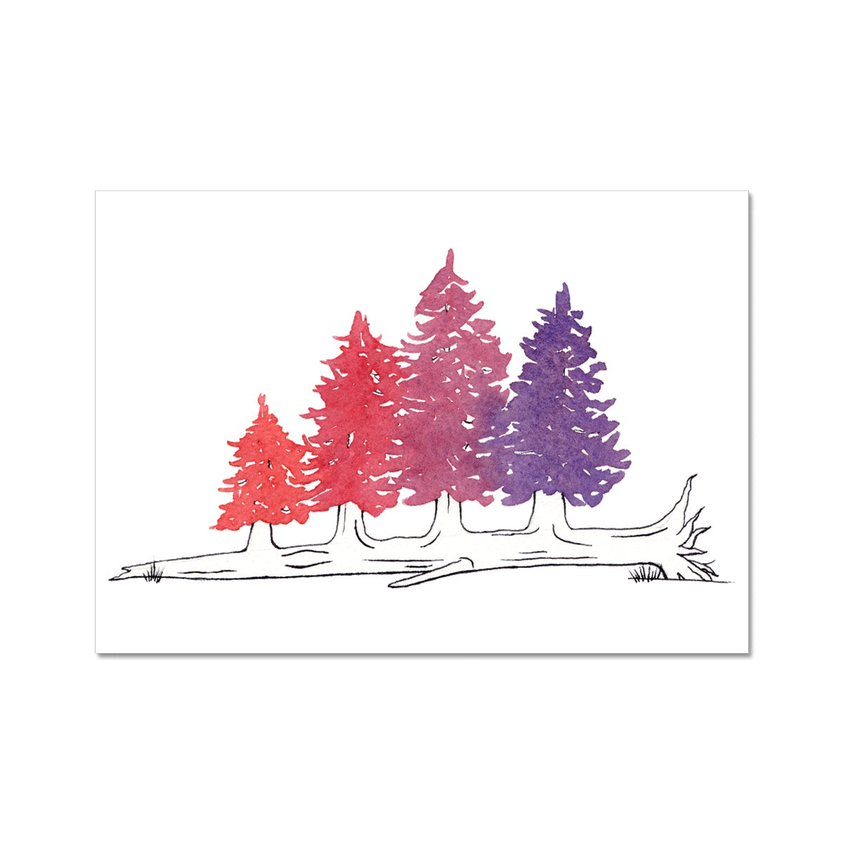 Perseverant Pine Giclée Art Print