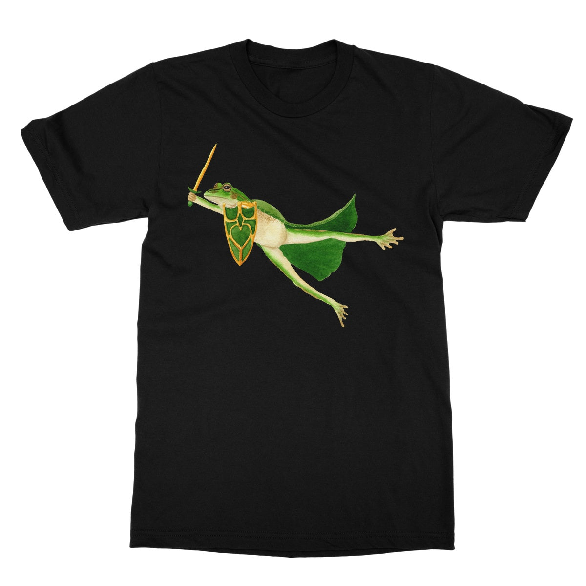 Paladin Green and Gold Bell Frog Unisex T-Shirt