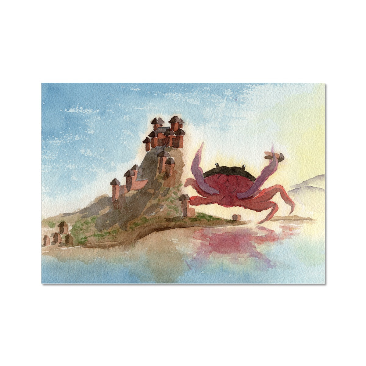 Oh Crab Giclée Art Print