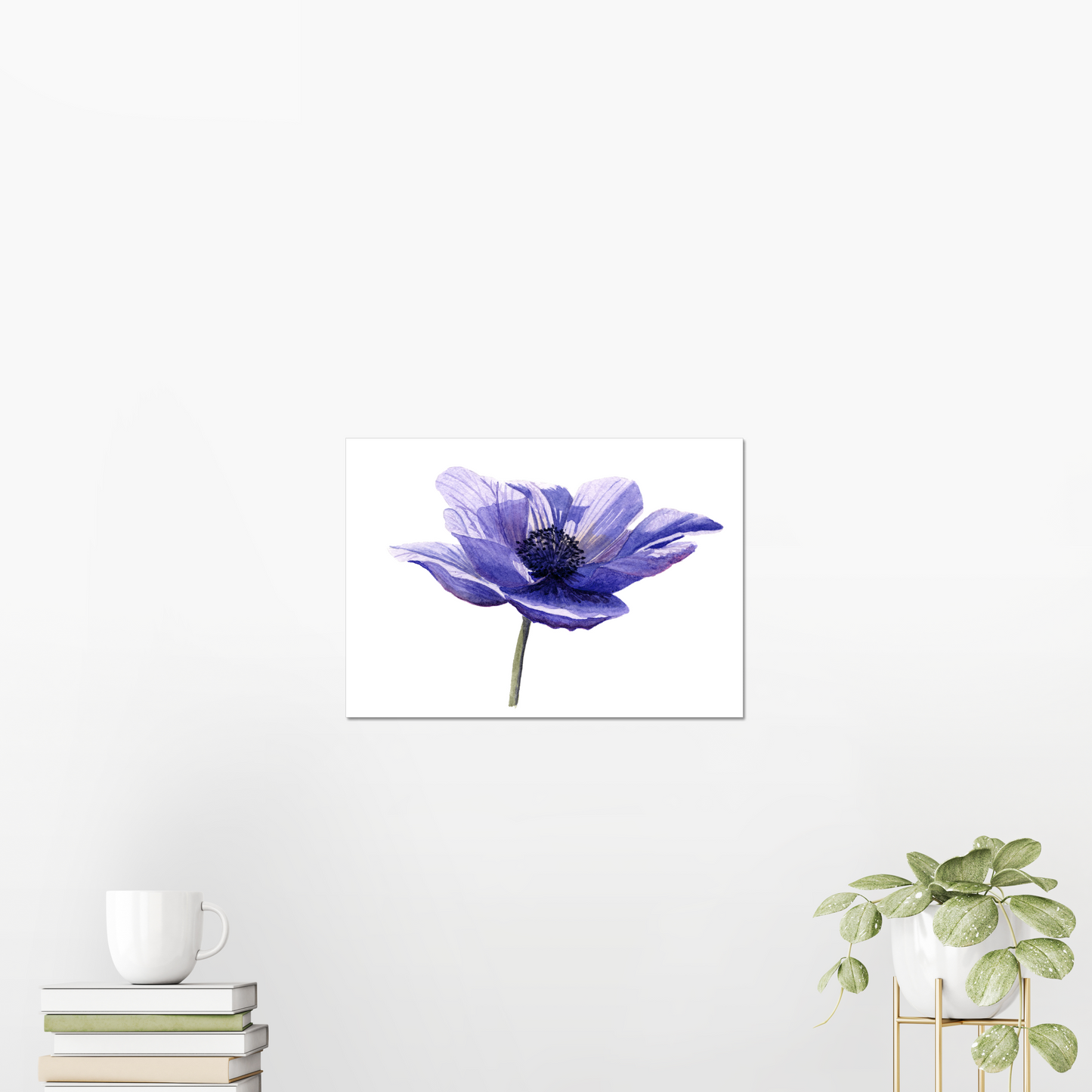 Purple Anemone Giclée Art Print