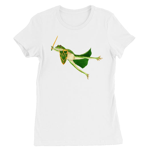 Paladin Green and Gold Bell Frog Women's T-Shirt