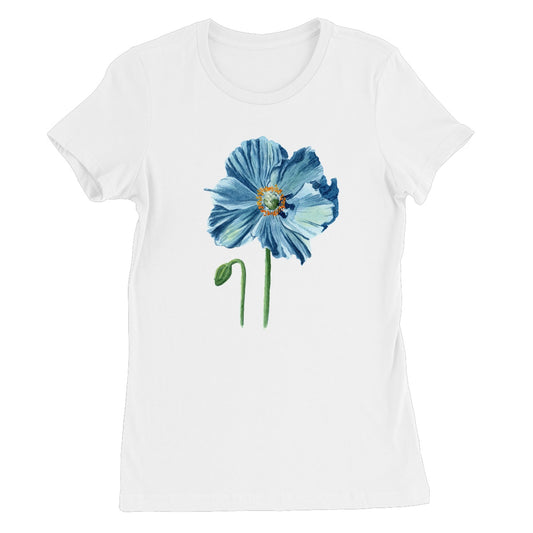 Blue Himalayan Poppy Women's T-Shirt