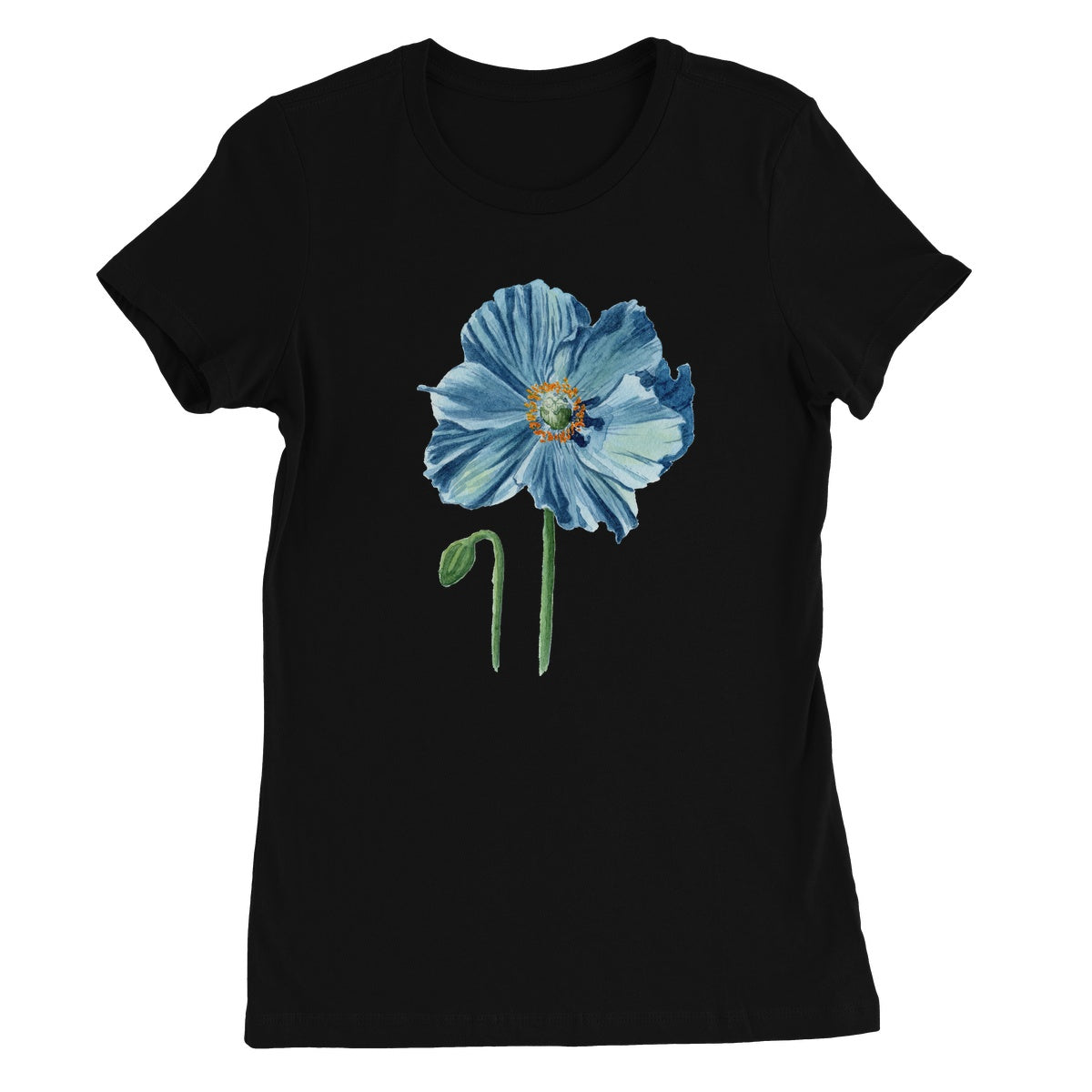 Blue Himalayan Poppy Women's T-Shirt